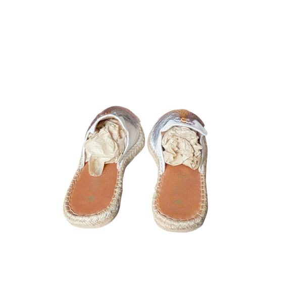 Silvia Cobos Sunrise Espadrille Platform Mules Tassel Pointed Toe Flats 7.5 - Picture 2 of 7